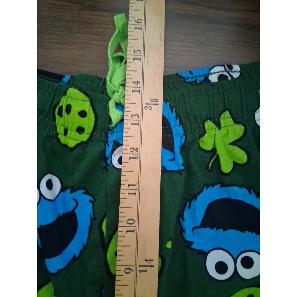 Sesame Street Cookie Monster Irish Sleepwear Pajama Pants Size 2XL